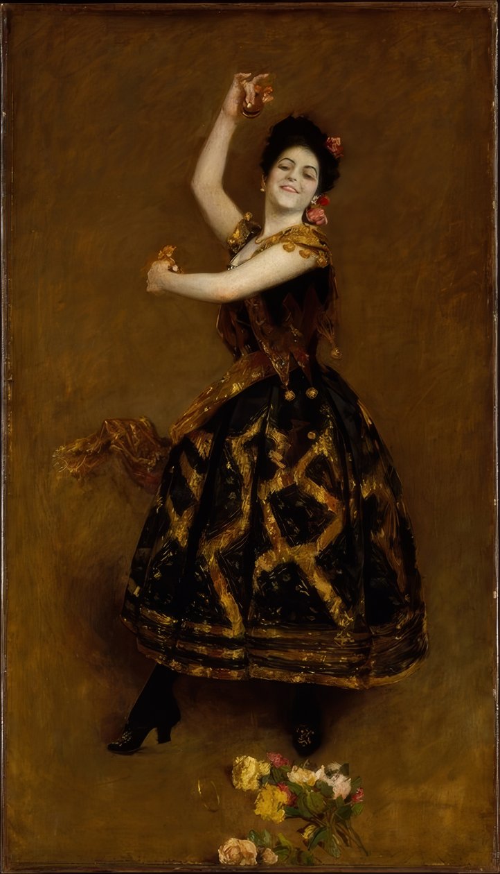 Carmencita autorstwa William Merritt Chase