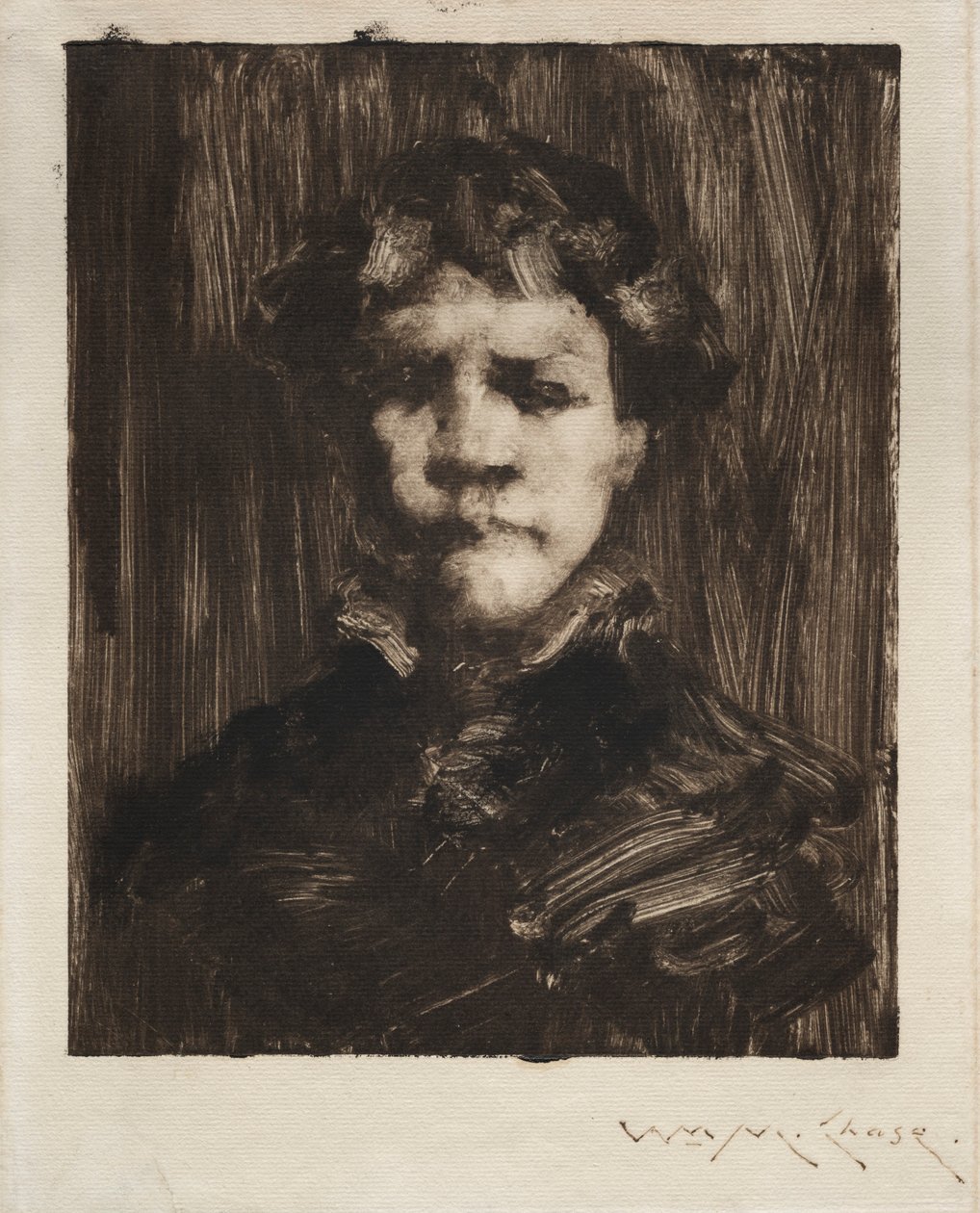 Głowa chłopca autorstwa William Merritt Chase