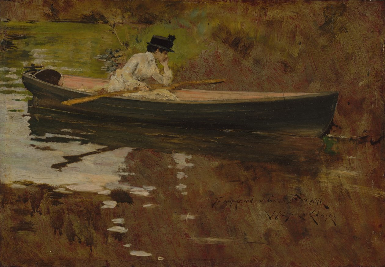 Pani Chase w Prospect Park, 1886. autorstwa William Merritt Chase