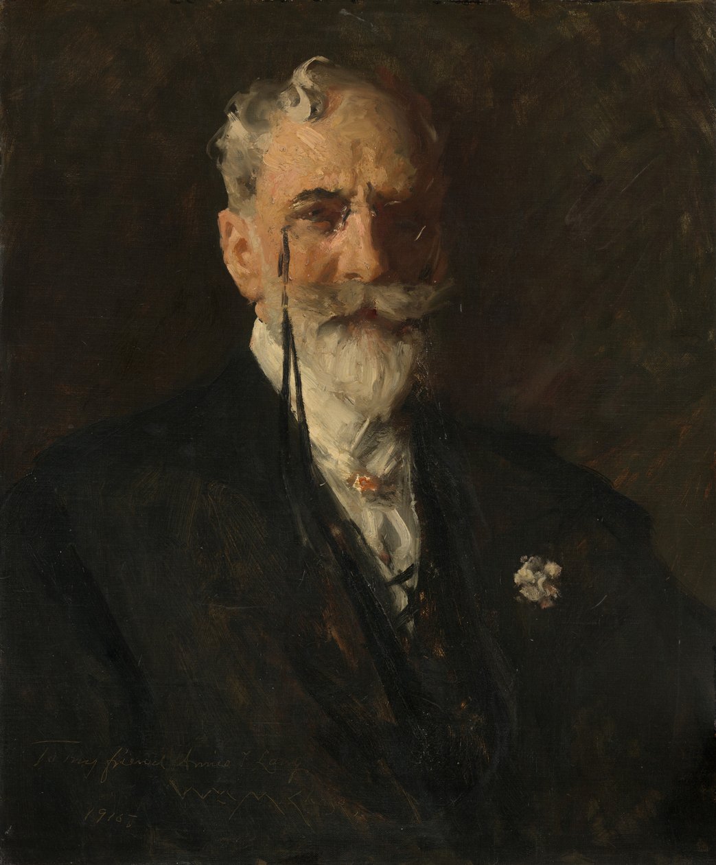 Autoportret, 1915. autorstwa William Merritt Chase