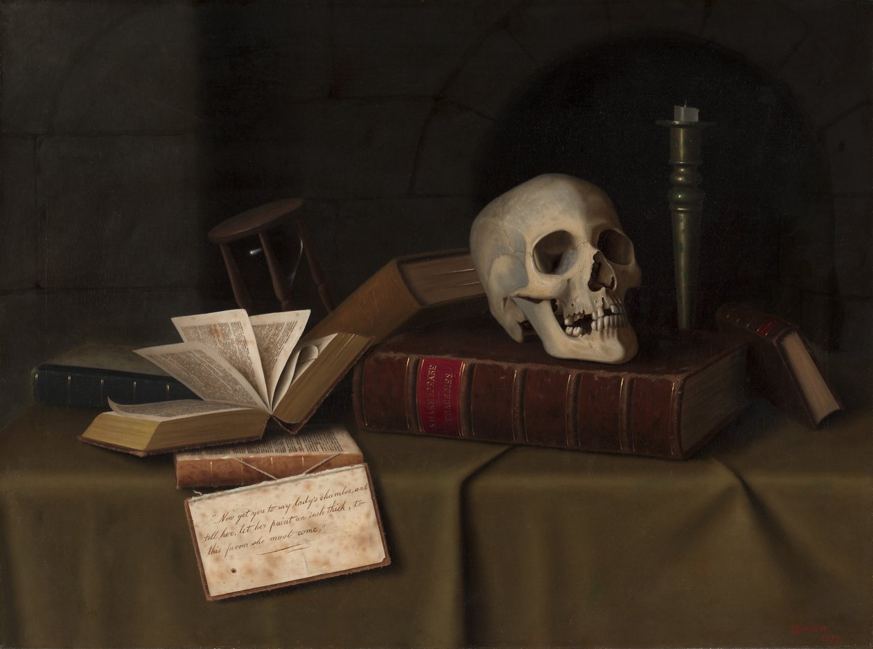 Memento Mori, „Do tej łaski” autorstwa William Michael Harnett