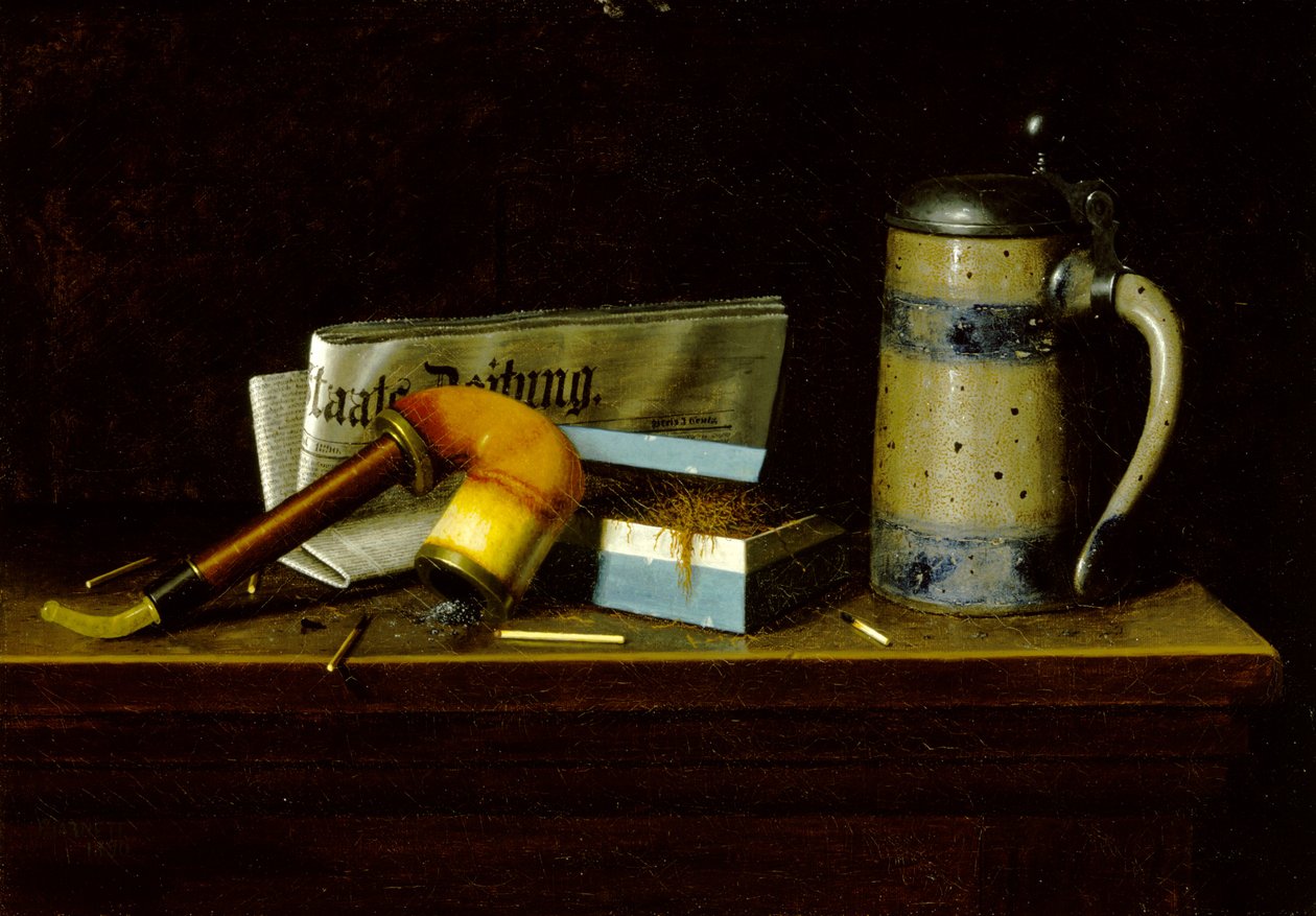 Z "Staats Zeitung autorstwa William Michael Harnett