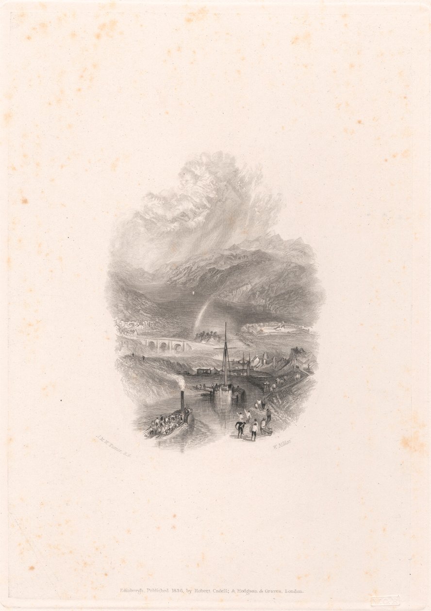 Fort Augusta autorstwa William Miller
