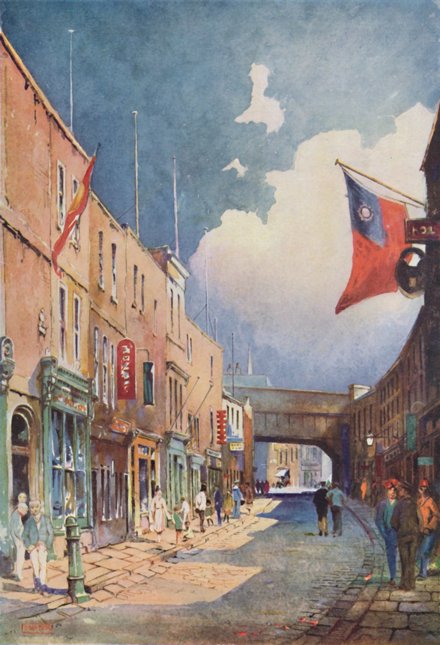 Chinatown, 1920, 1920 autorstwa William Monk