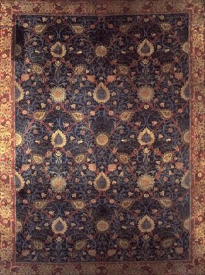 Projekt na dywan (tekstylny) autorstwa William Morris