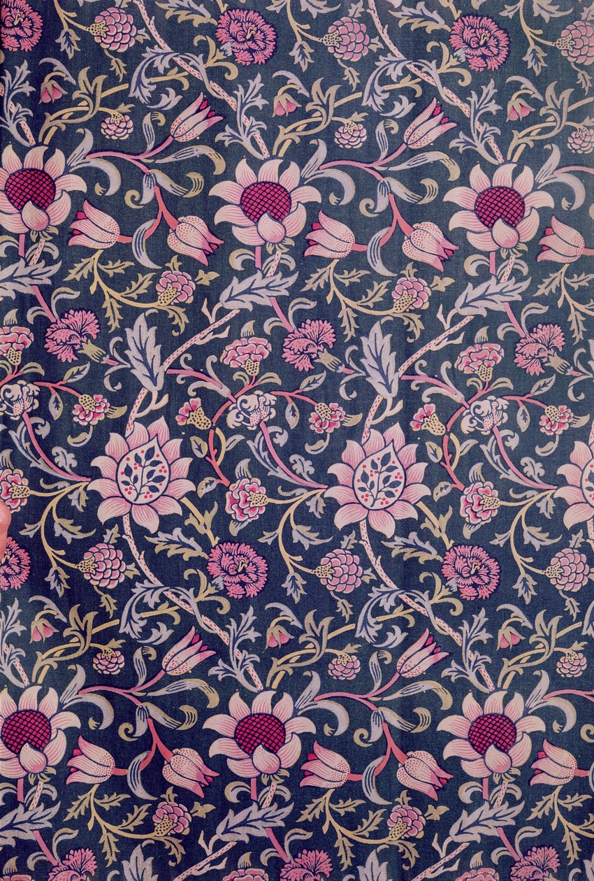 Tkanina „Evenlode”, z Hammersmith Terrace, 1883 autorstwa William Morris