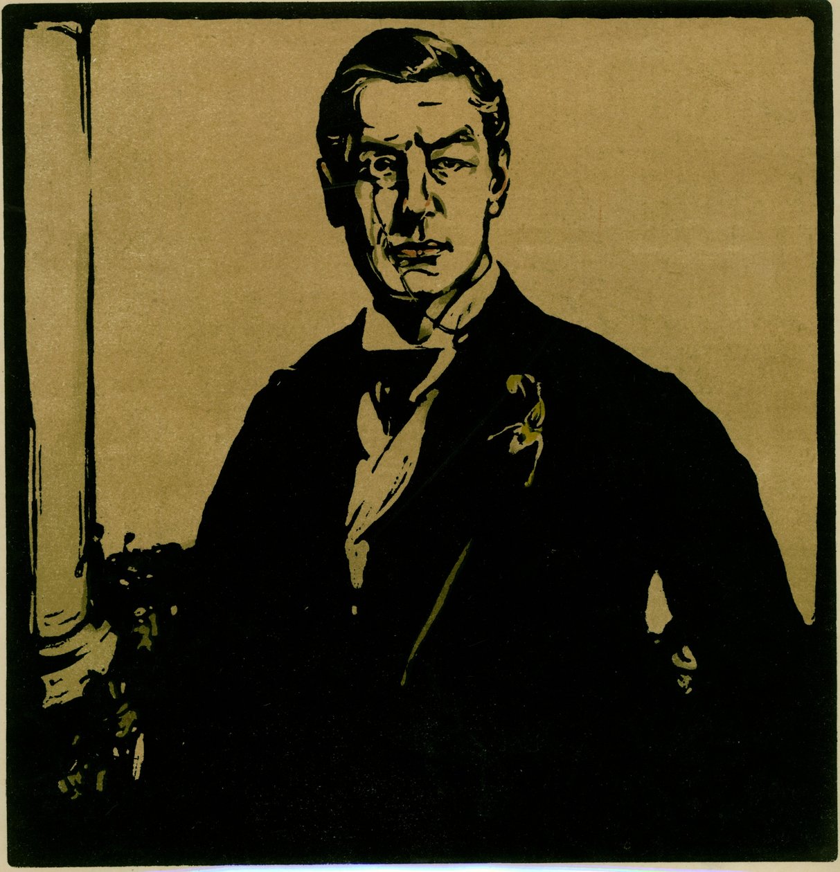 Joseph Chamberlain, c.1903 (kolor lito) autorstwa William Nicholson