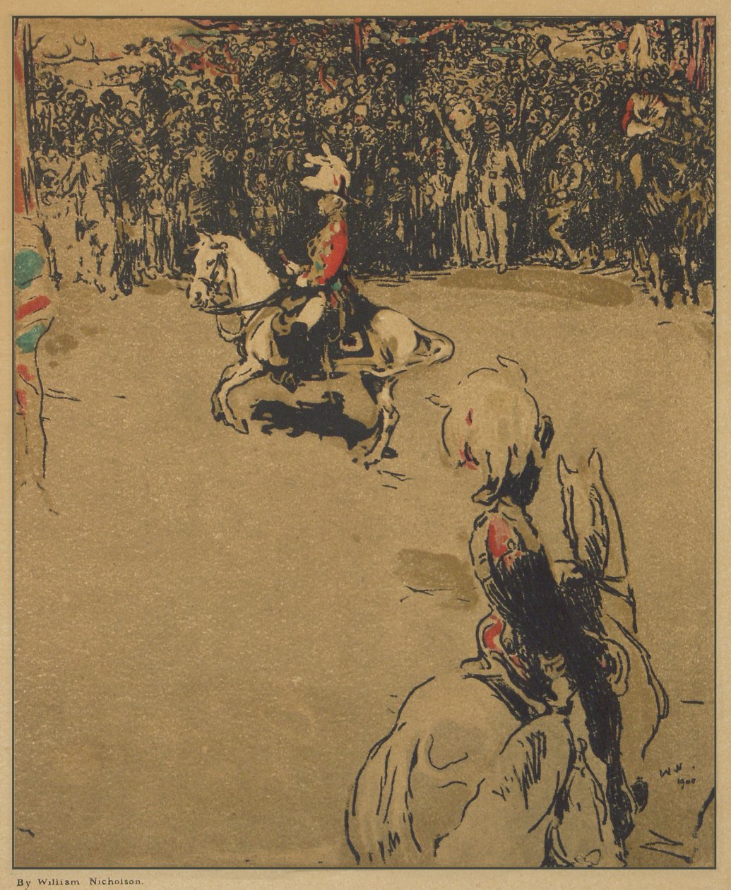 Lord Roberts na koniu autorstwa William Nicholson