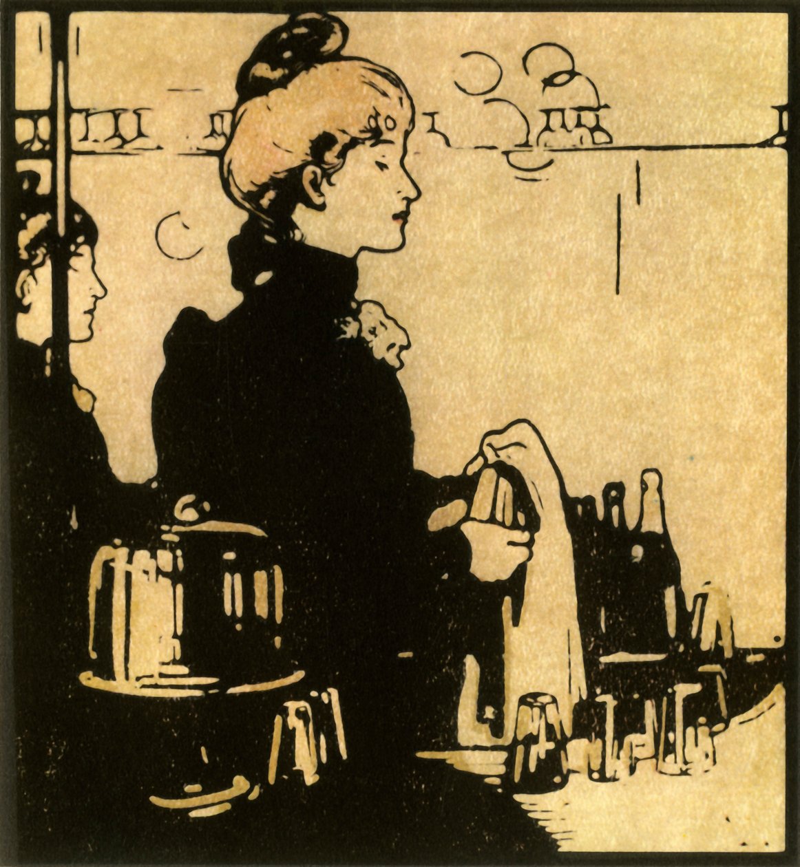 „Barmanka”, 1888, 1946. autorstwa William Nicholson