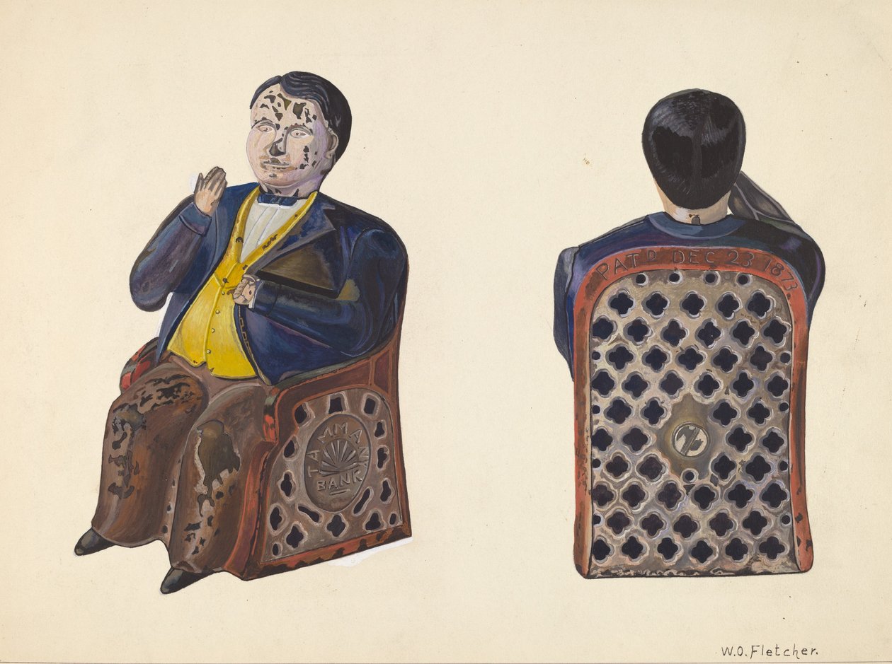 Skarbonka Tammany 1937. autorstwa William O. Fletcher