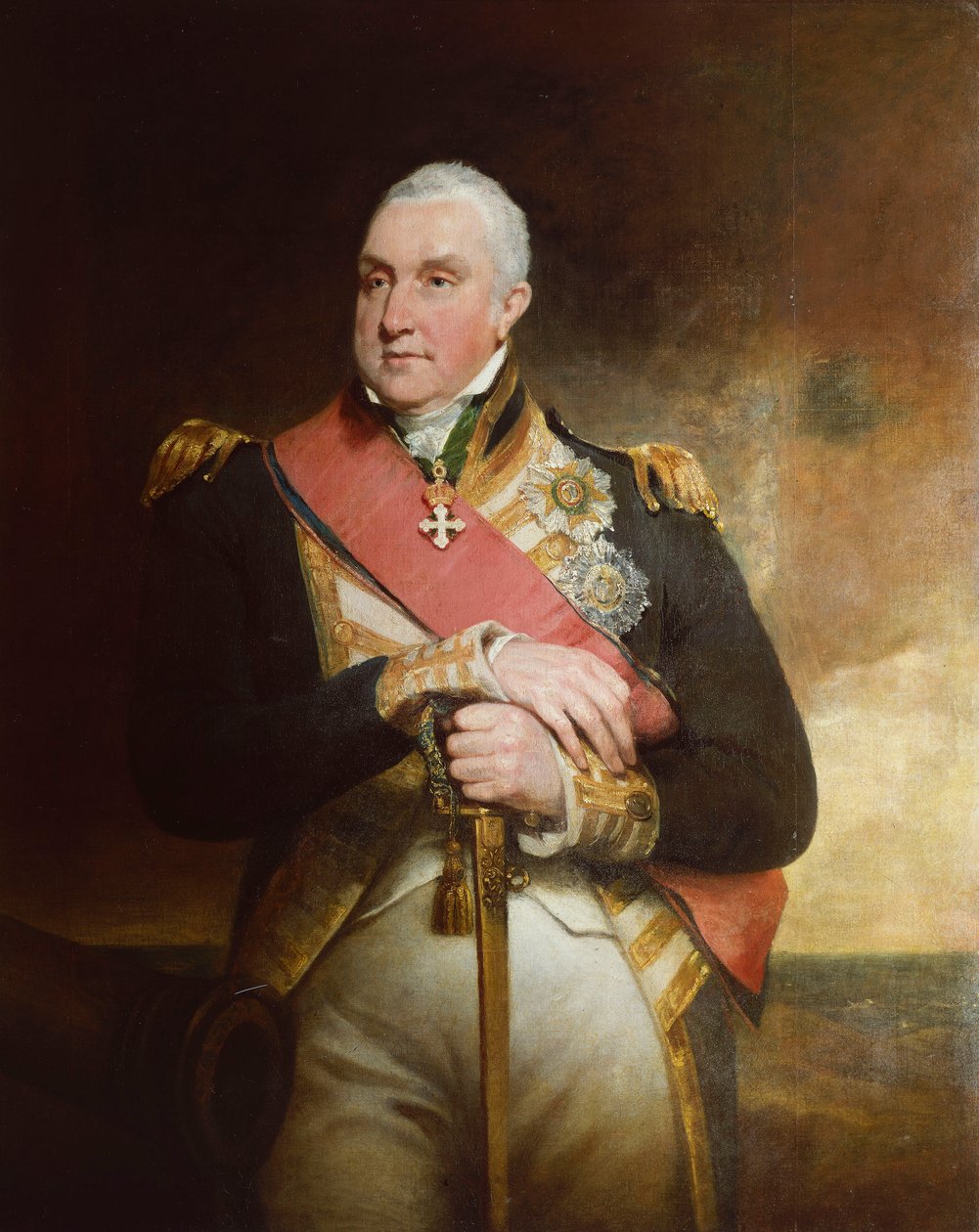 Admirał Edward Pellew autorstwa William Owen