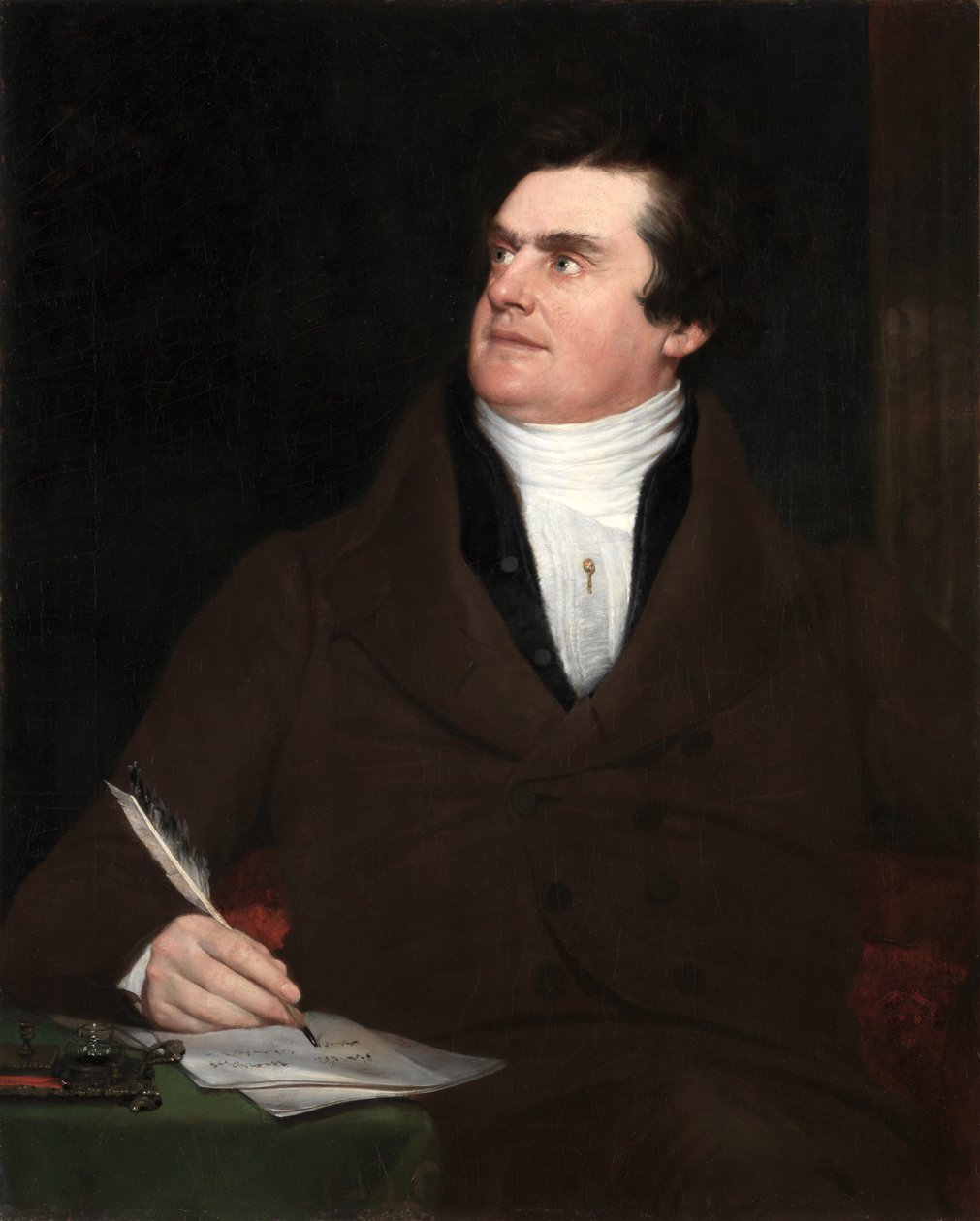 Pułkownik William Leete Stone, 1839. autorstwa William Page