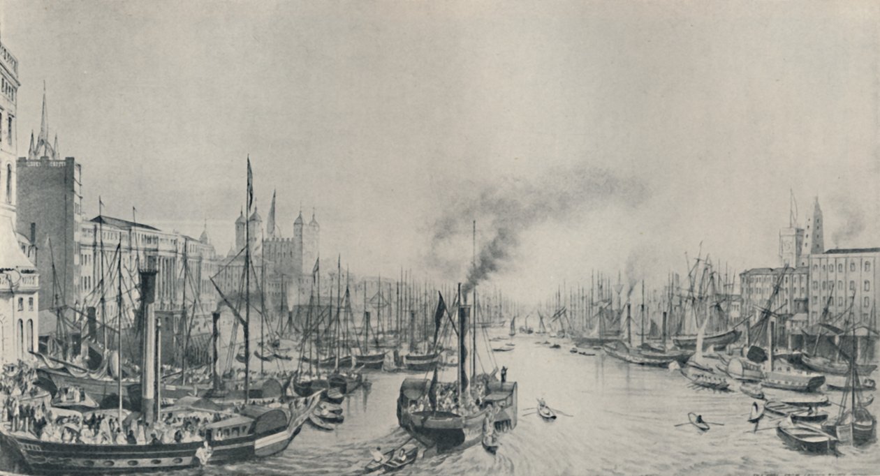Basen: Wycieczki parowcem, 1841, 1920 autorstwa William Parrott