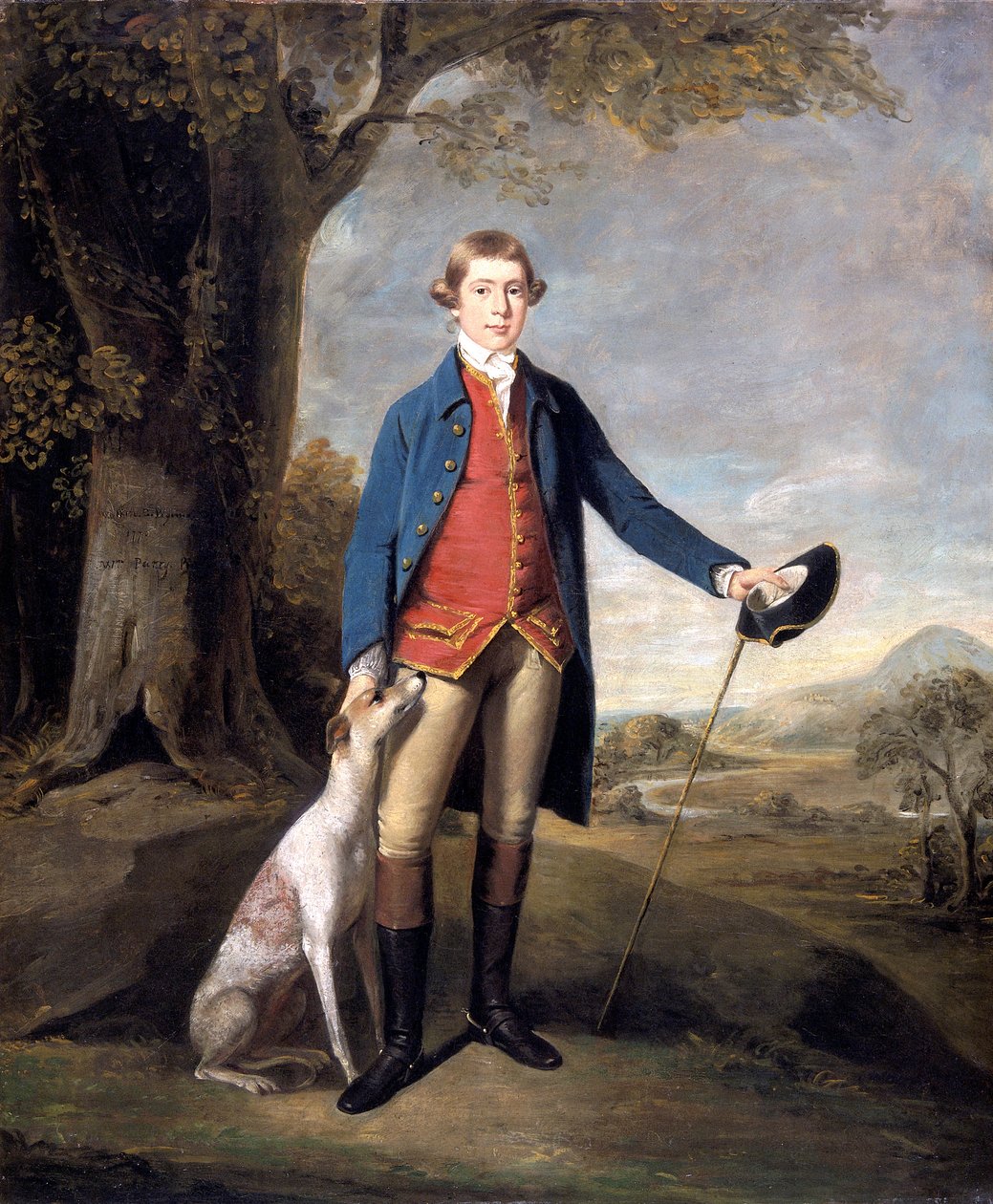 Watkin E. Wynne 1755-1796, 1770. autorstwa William Parry