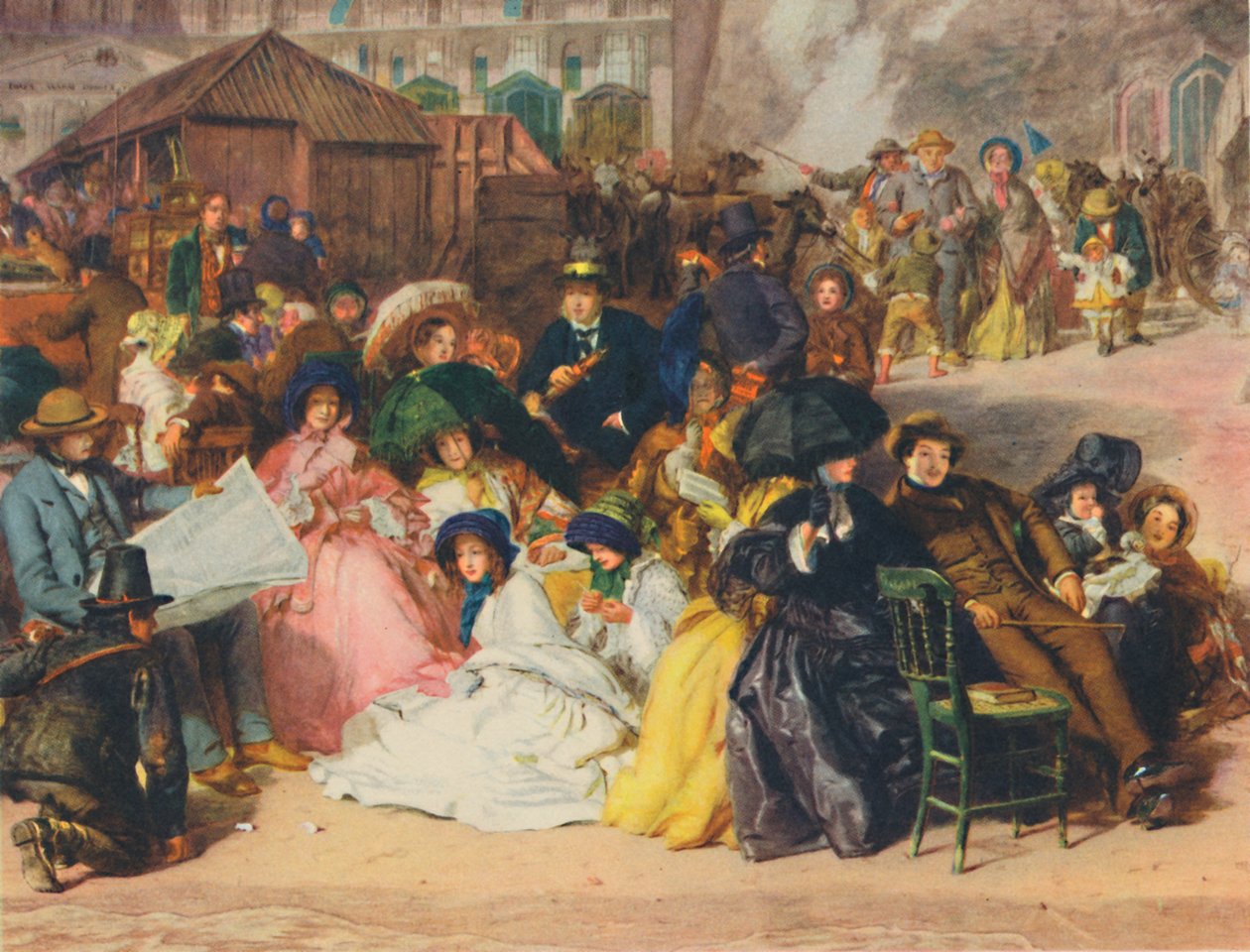 Piaski Ramsgate, 1854, 1948. autorstwa William Powell Frith