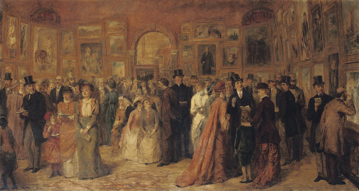 Pogląd prywatny, 1881, 1882 autorstwa William Powell Frith