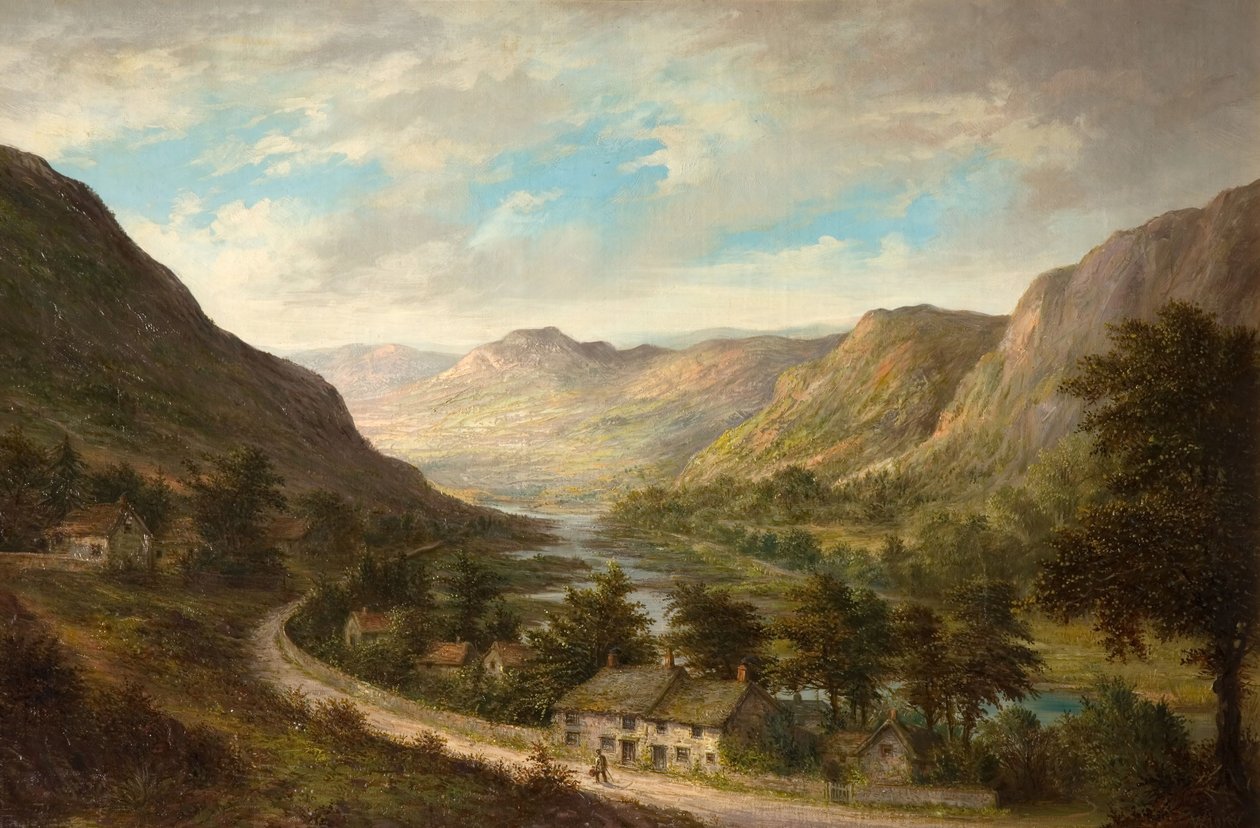 Dolina Elan, Radnorshire, 1893. autorstwa William R. Stone