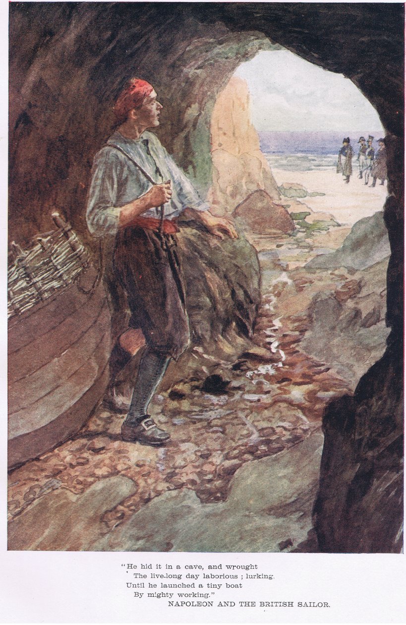 Ukrył go w jaskini autorstwa William Rainey