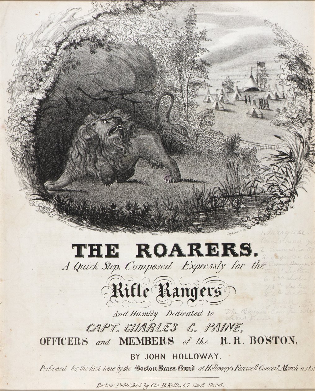 The Roarers autorstwa William Rimmer