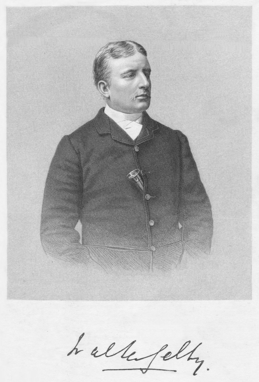 Portret mężczyzny, 1893. autorstwa William Roffe