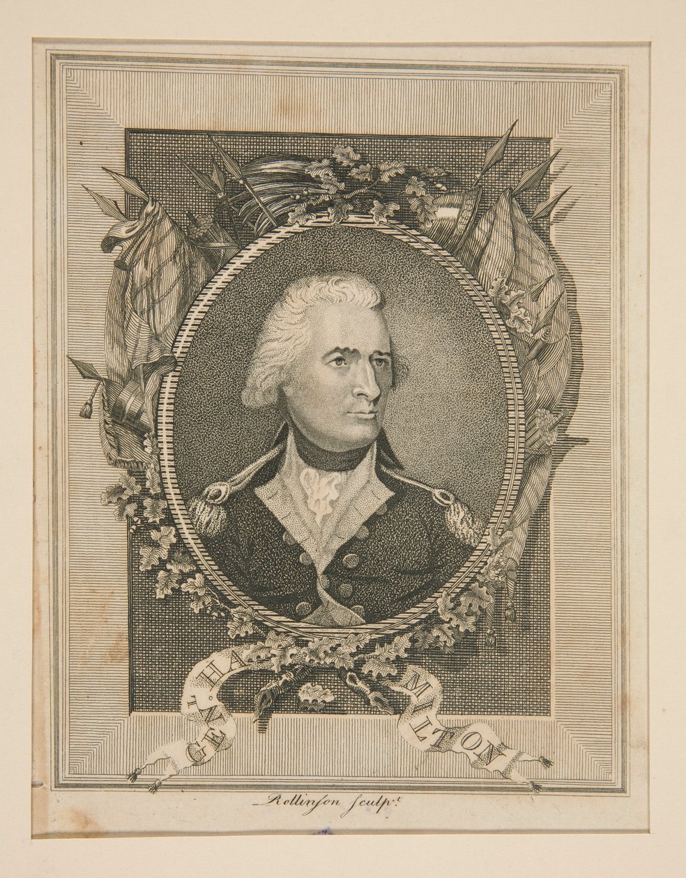 Gen. (Aleksander) Hamilton autorstwa William Rollinson