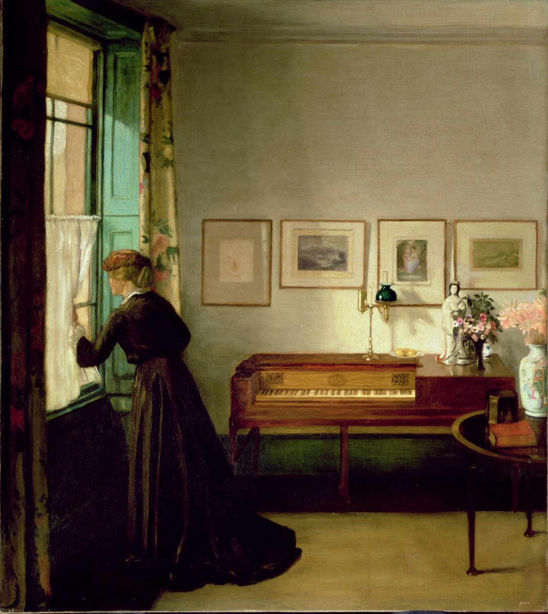 Wnętrze autorstwa William Rothenstein