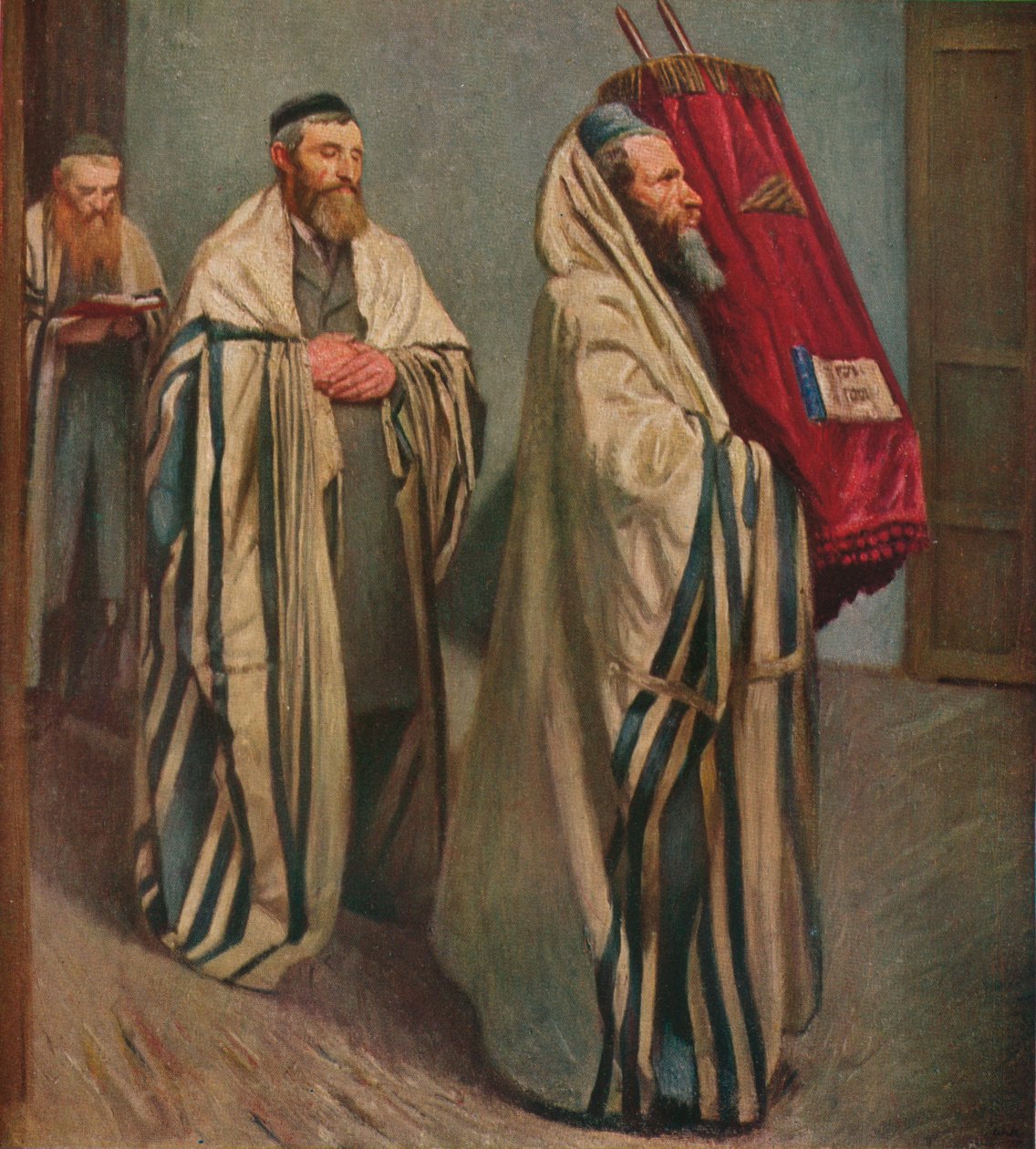Niesienie Prawa, 1907 autorstwa William Rothenstein