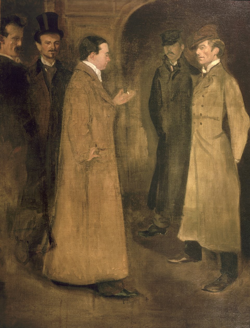 Portret grupowy autorstwa William Rothenstein