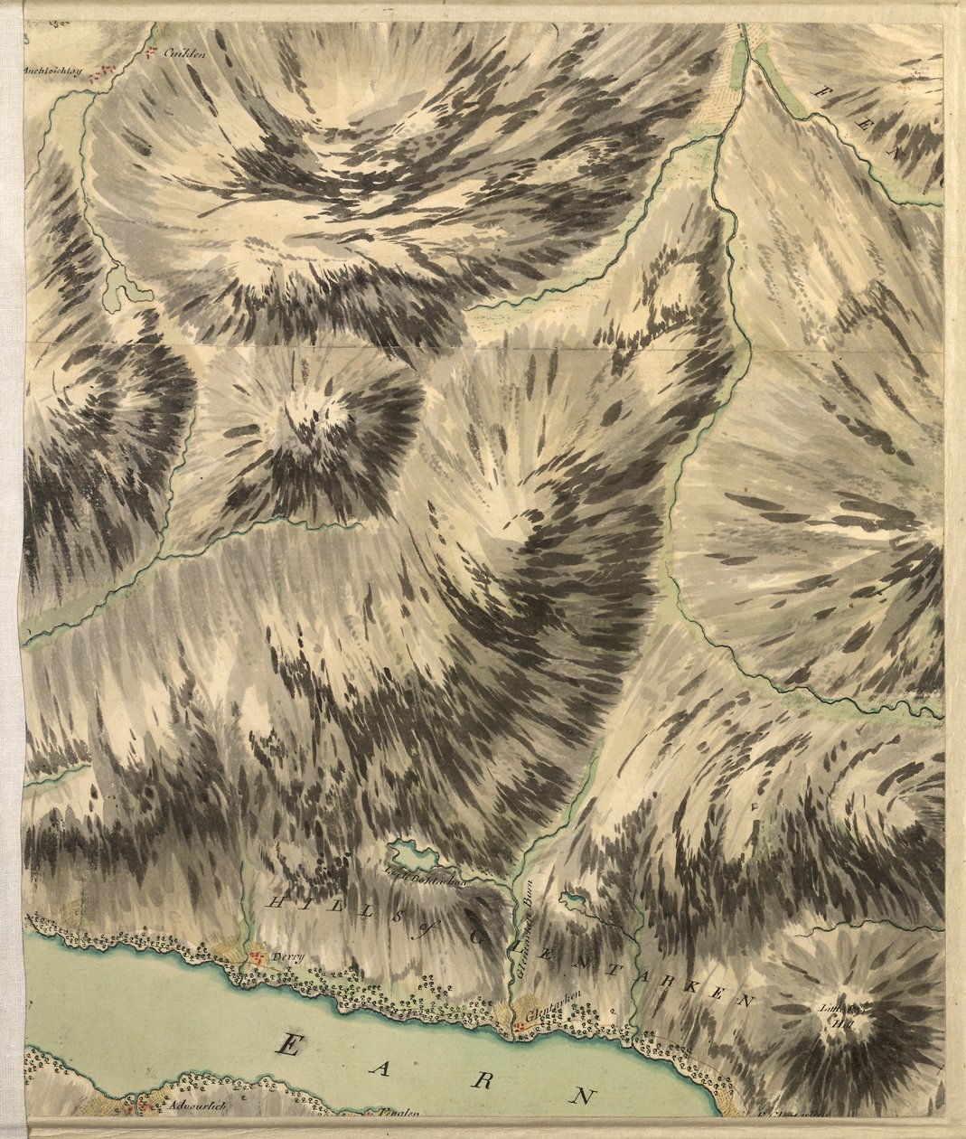 Roy Military Survey of Scotland autorstwa William Roy