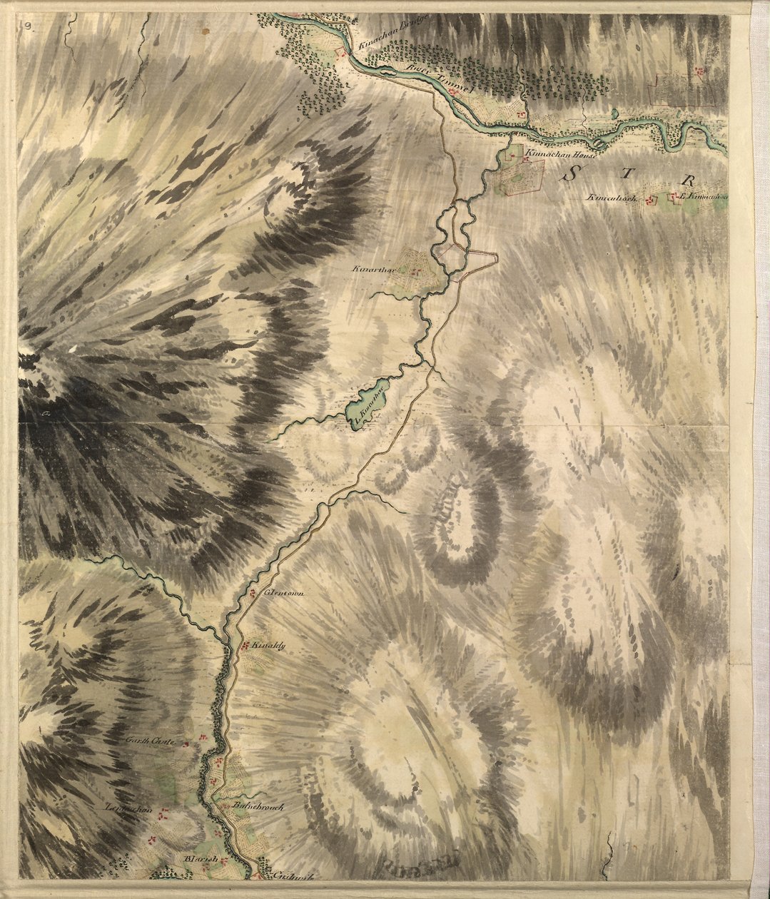 Roy Military Survey of Scotland autorstwa William Roy