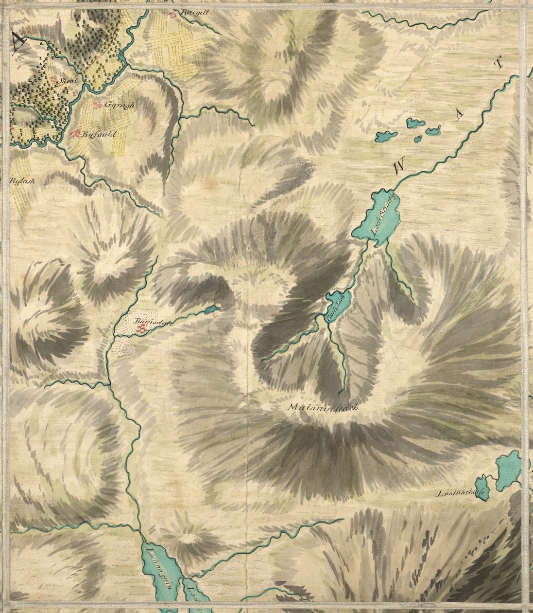Roy Military Survey of Scotland autorstwa William Roy