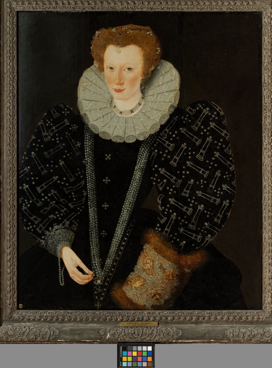 Elizabeth Palmer, ok. 1564-1633 (olej na desce) autorstwa William Segar
