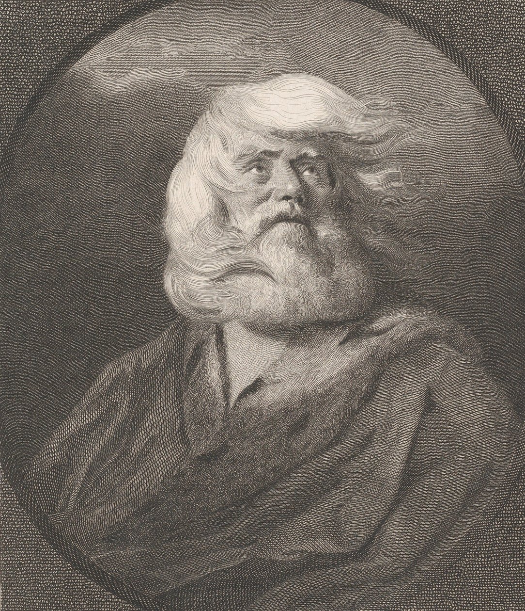 Król Lear, 1783. autorstwa William Sharp