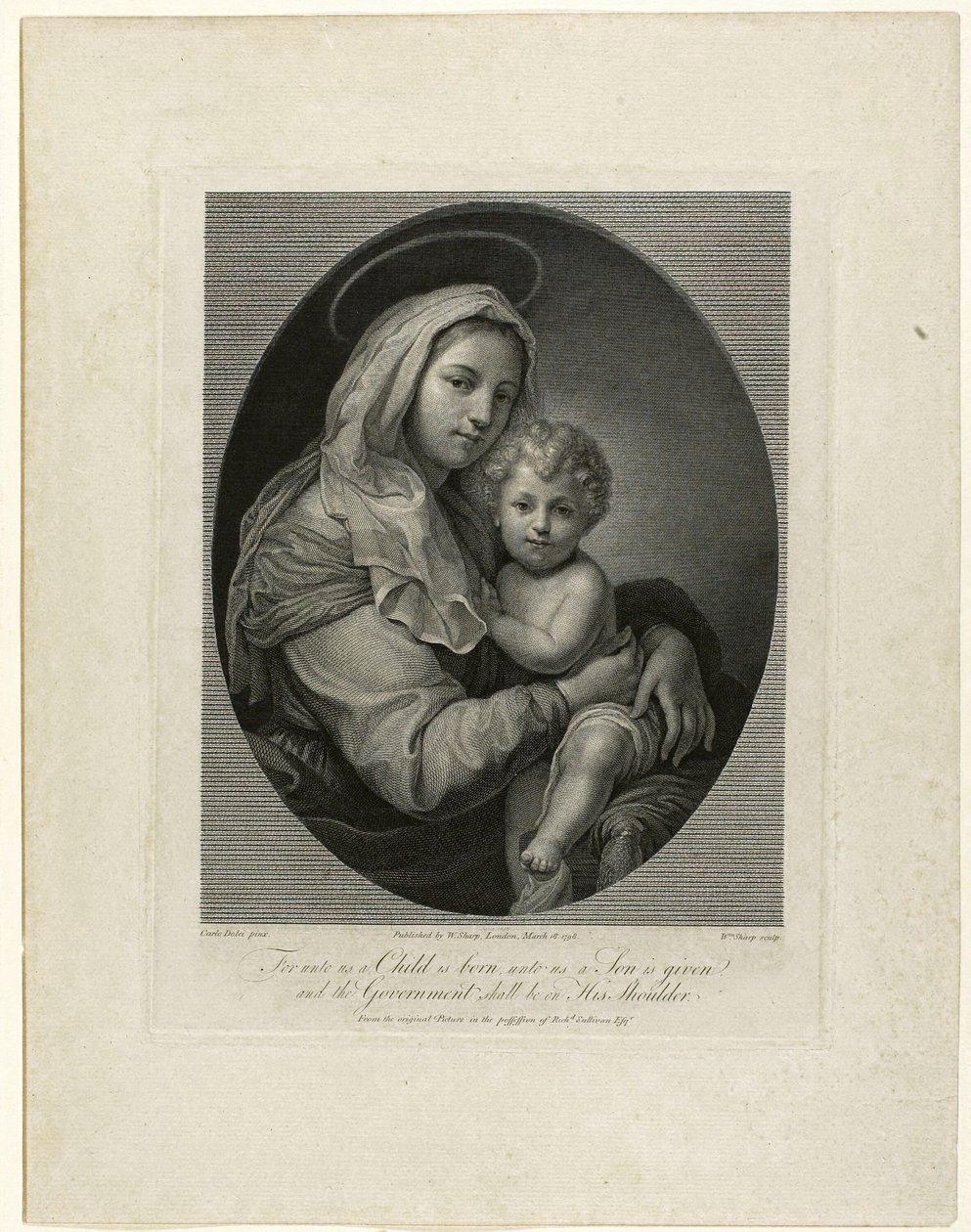Madonna z Dzieciątkiem autorstwa William Sharp