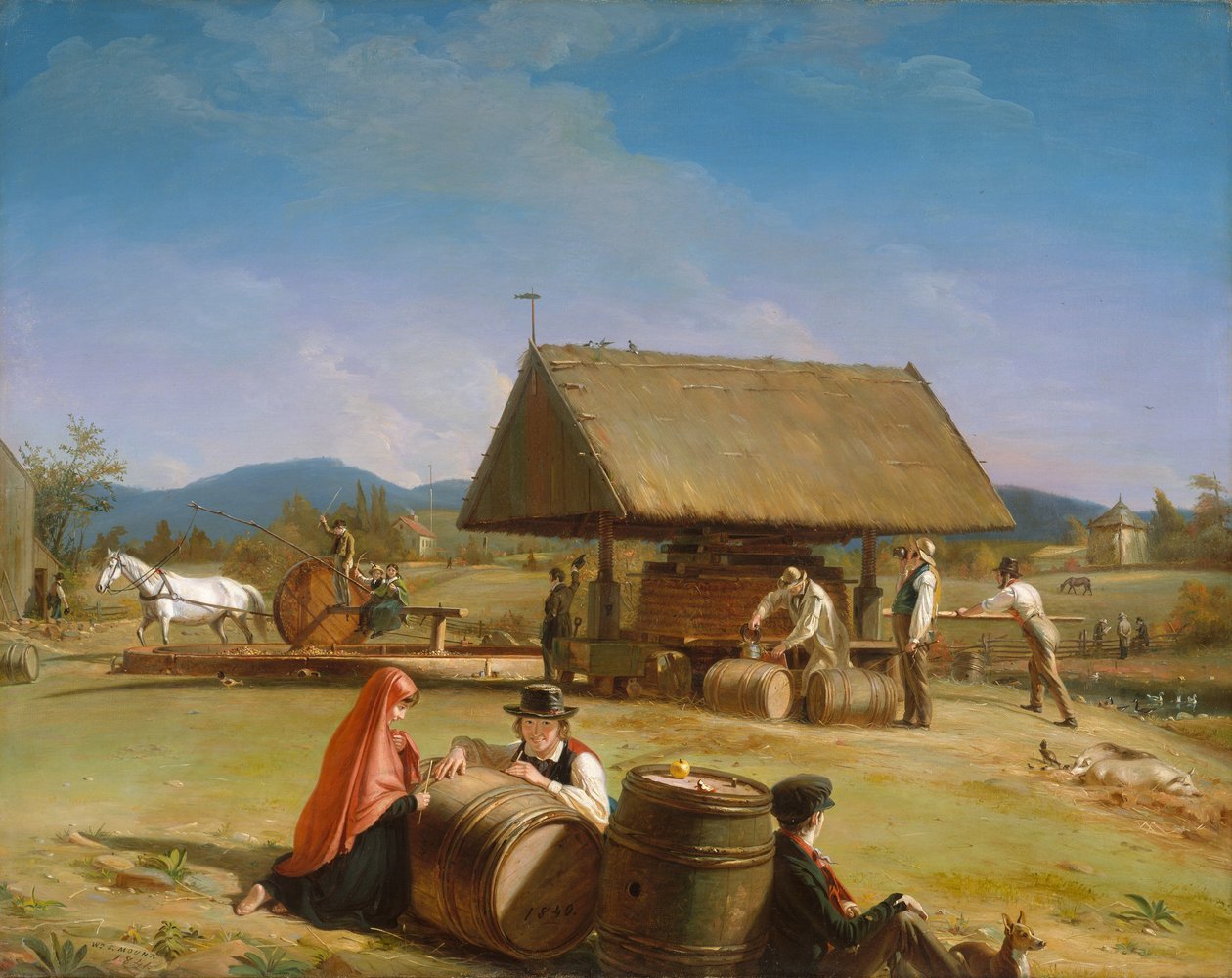 Produkcja cydru autorstwa William Sidney Mount