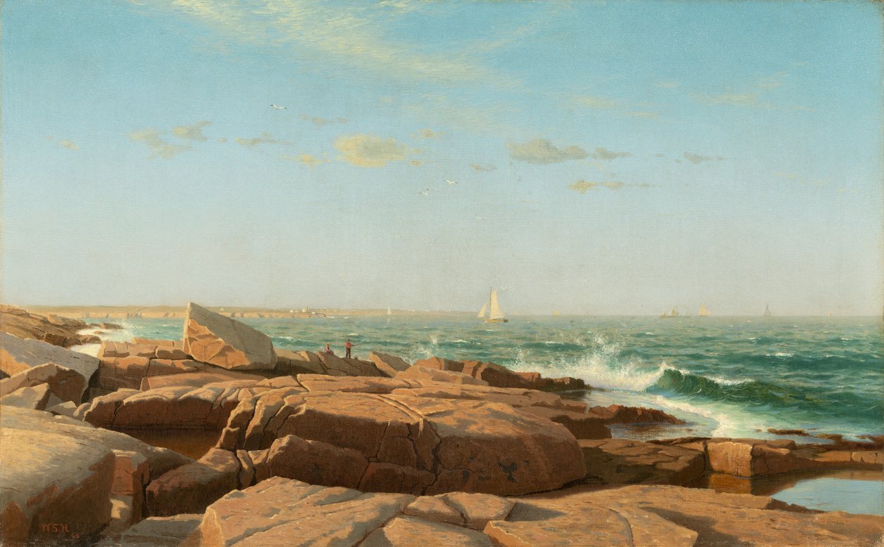 Zatoka Narragansett, 1864. autorstwa William Stanley Haseltine