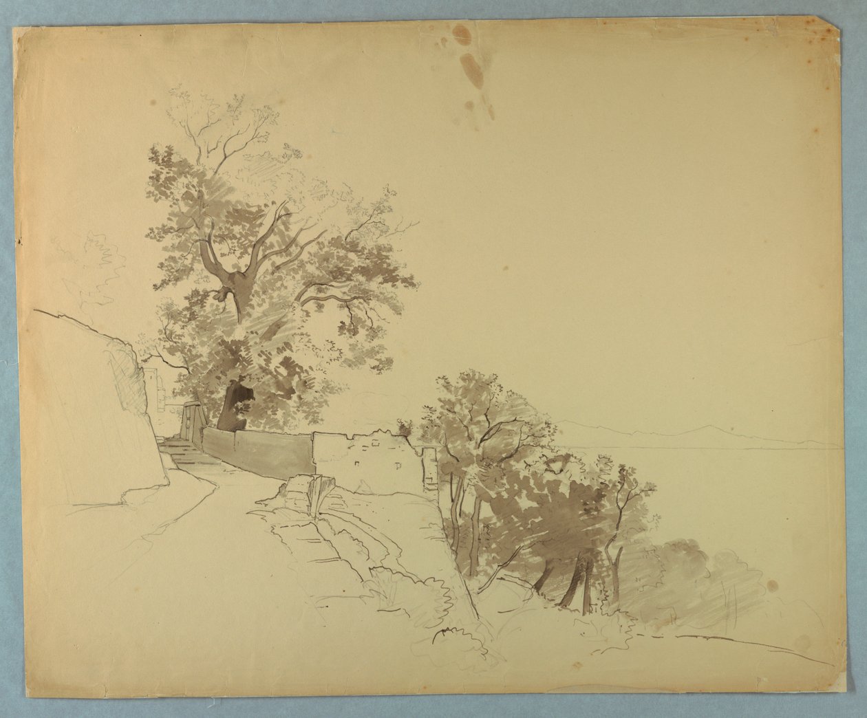 Studium krajobrazu autorstwa William Stanley Haseltine