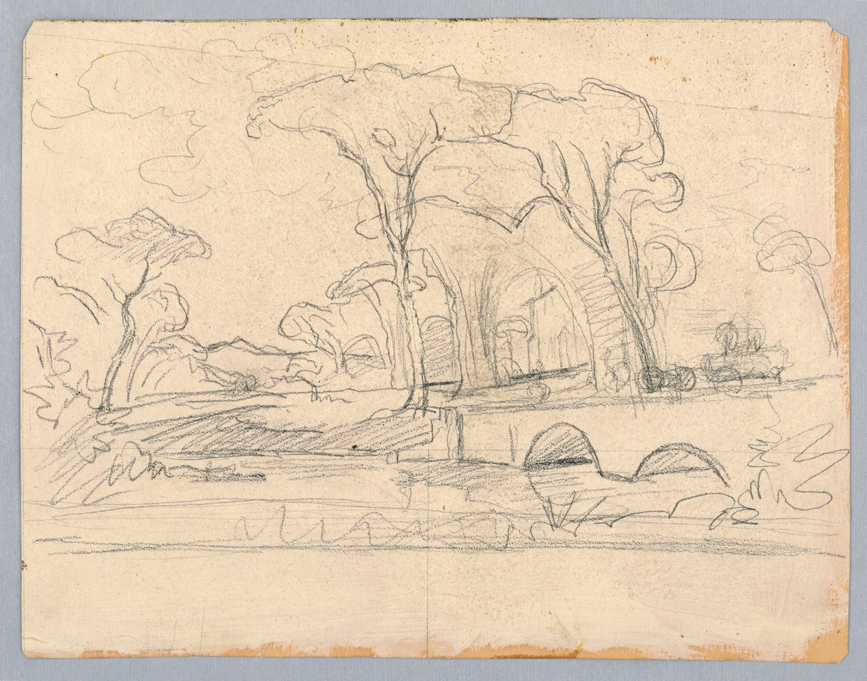 Studium krajobrazu autorstwa William Stanley Haseltine