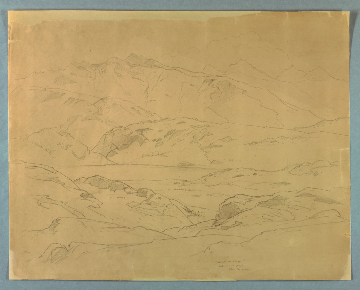 Studium krajobrazu autorstwa William Stanley Haseltine