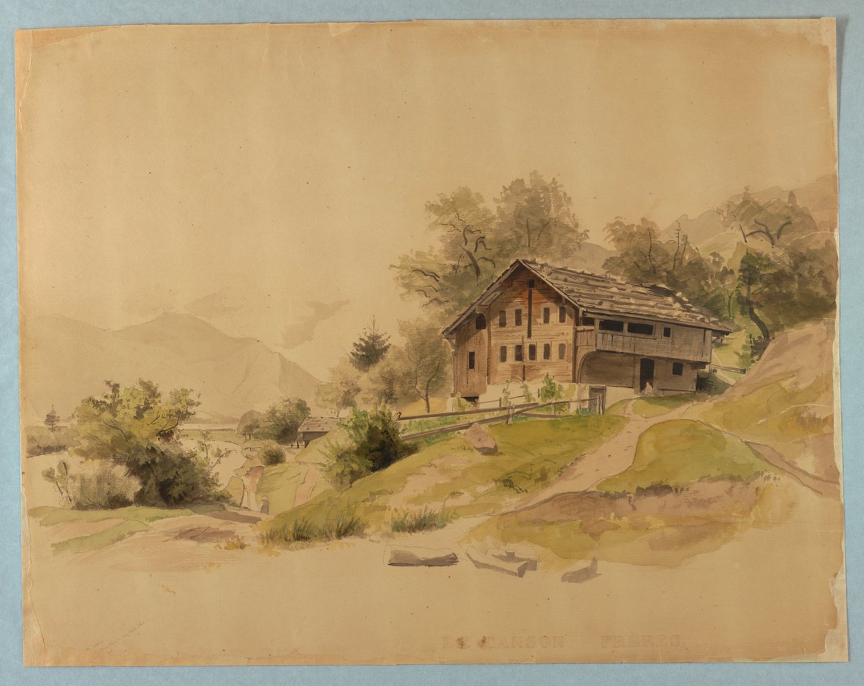 Studium krajobrazu autorstwa William Stanley Haseltine