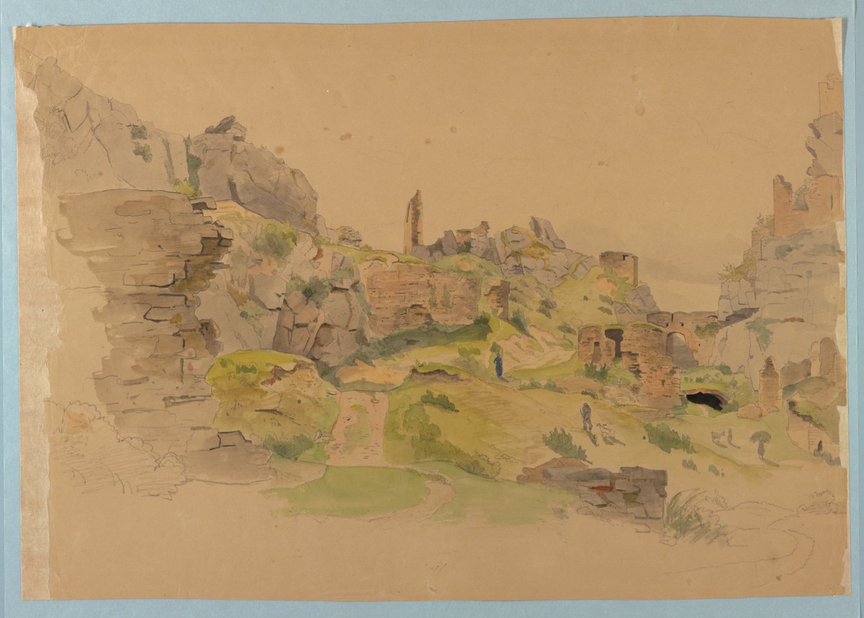 Studium krajobrazu autorstwa William Stanley Haseltine
