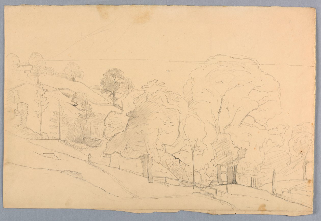 Studium krajobrazu autorstwa William Stanley Haseltine
