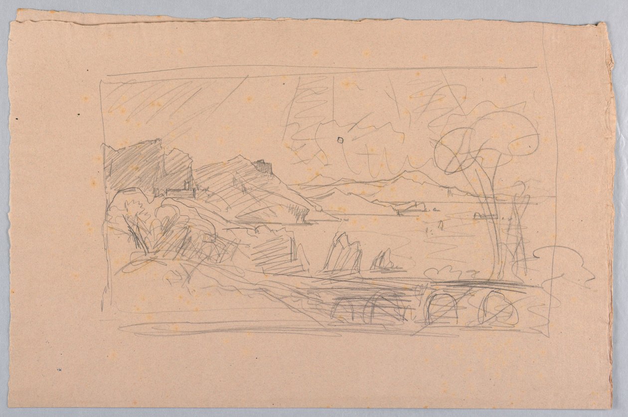 Studium pejzażu morskiego autorstwa William Stanley Haseltine