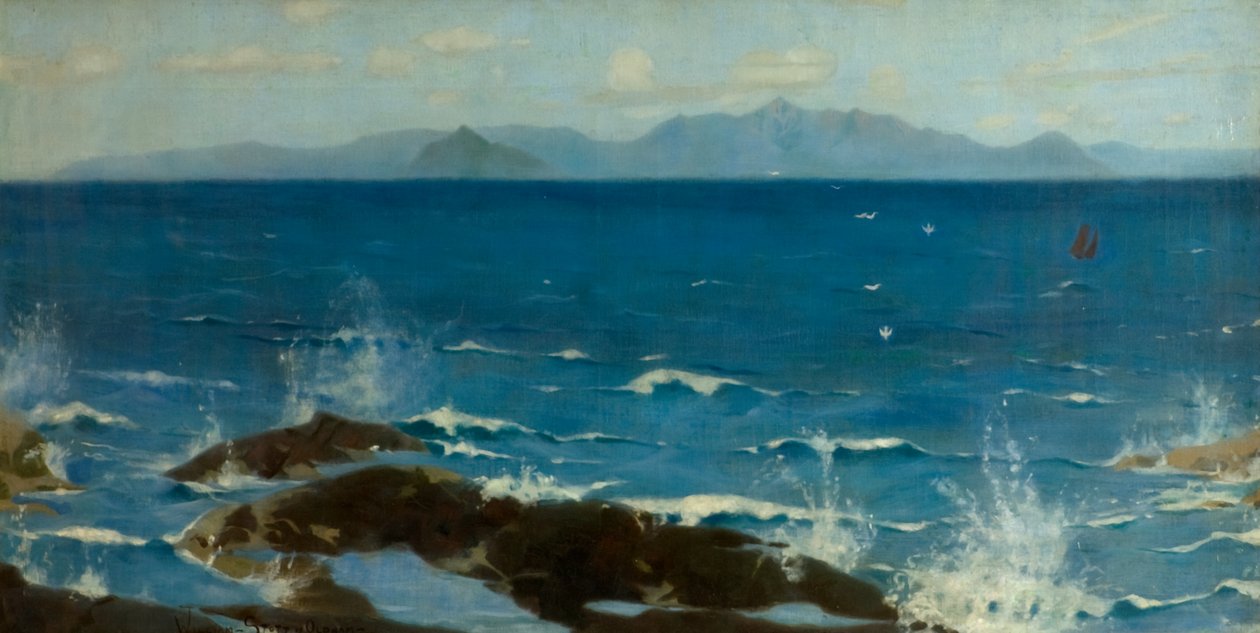 Pamięć wyspy autorstwa William Stott