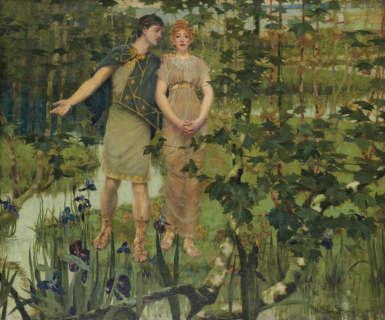Szczęśliwa Dolina, autorstwa William Stott