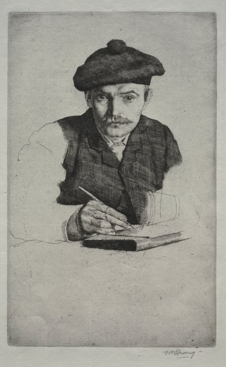 Autoportret autorstwa William Strang