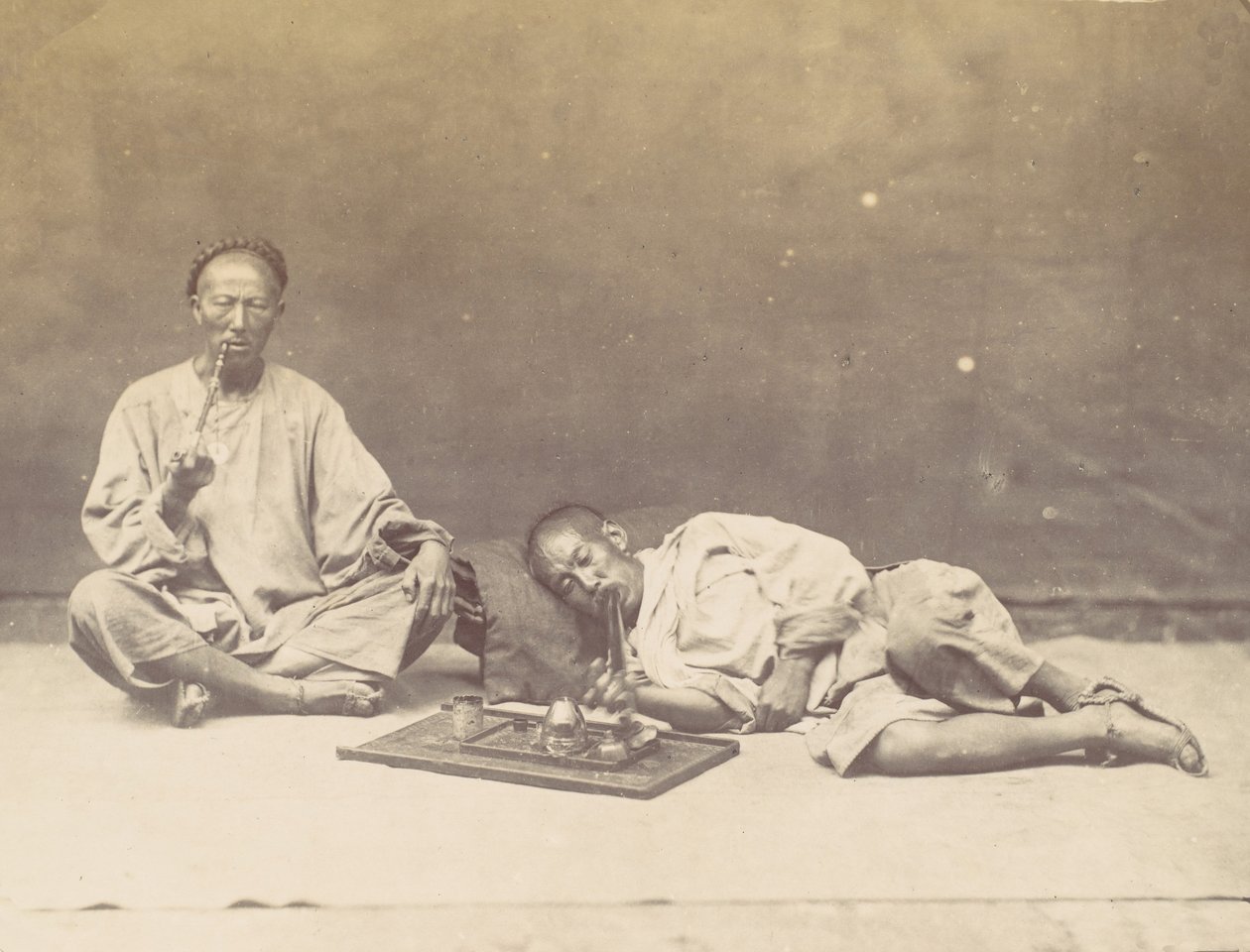 Palacz opium, 1867. autorstwa William Thomas Saunders