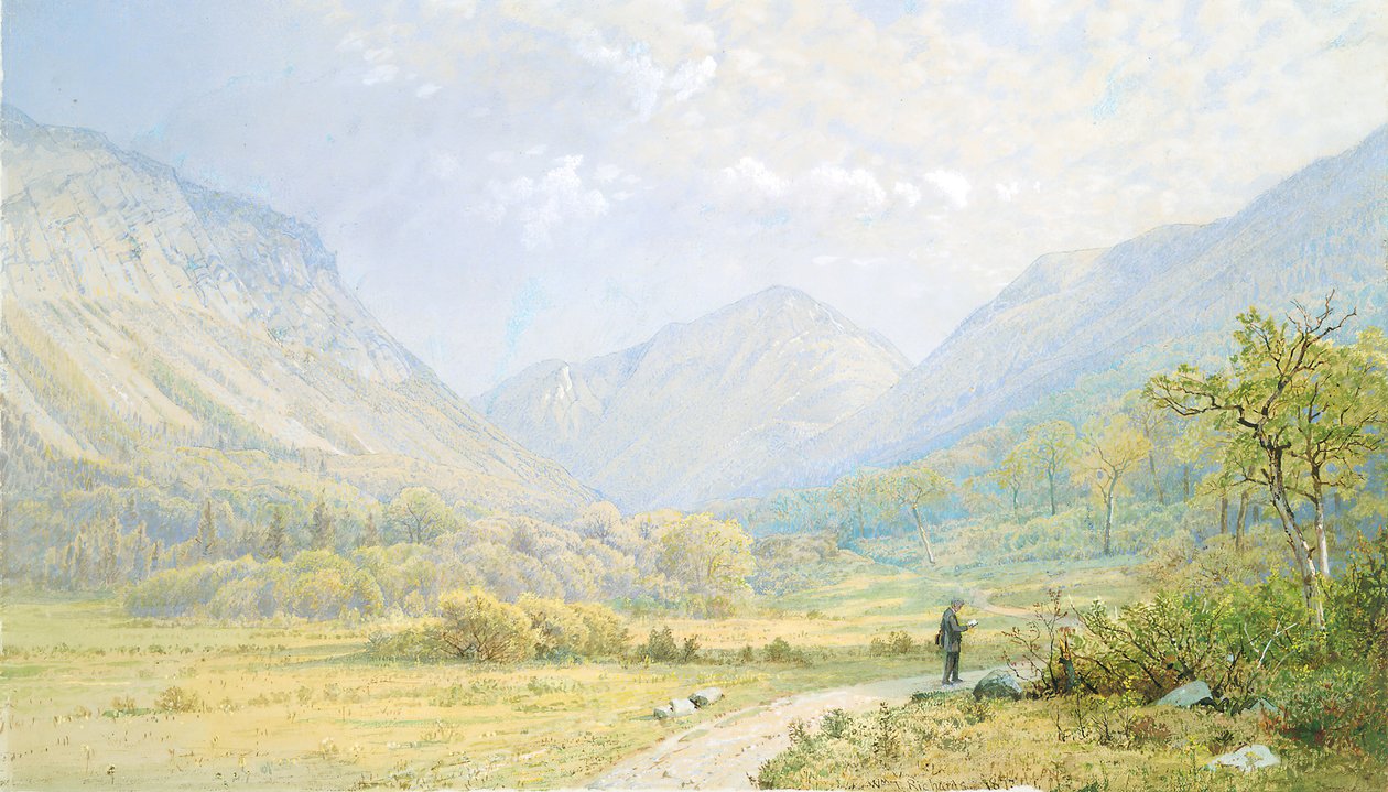 Frankonia Notch, New Hampshire, 1872. autorstwa William Trost Richards