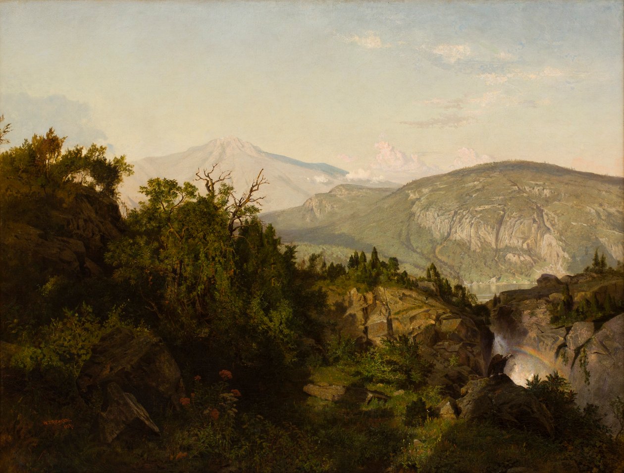 W górach Adirondack autorstwa William Trost Richards