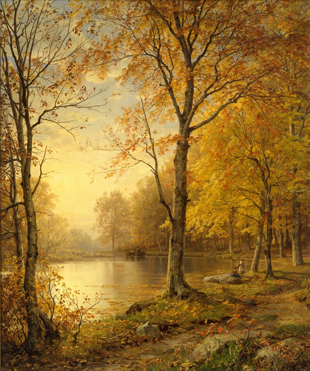 Babie lato, 1875. autorstwa William Trost Richards